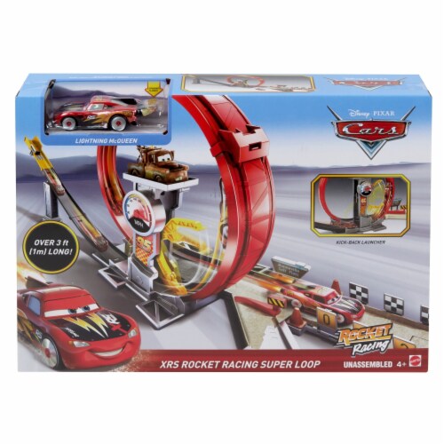 Mattel Disney Pixar Cars Xrs Rocket Racing Super Loop Playset 1 Ct Pick N Save