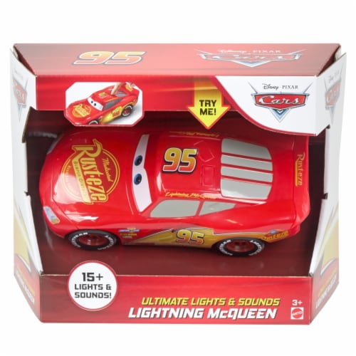 disney cars lightning mcqueen walker with sounds & lights