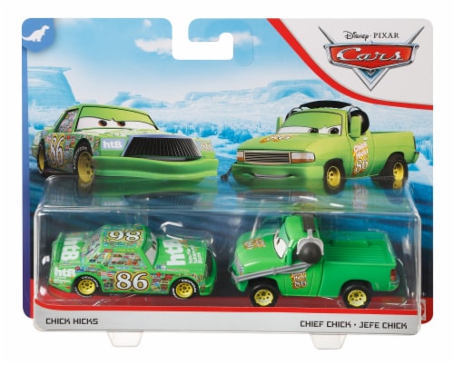 Disney Pixar Cars Chick Hicks Chief DINOCO 400 Vehicles Perspective: front