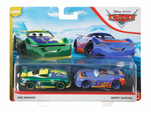 Disney Pixar Cars Eric Braker and Barry DePedal 2 pc -