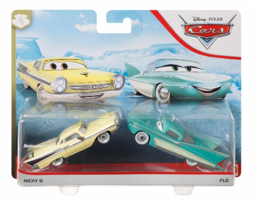 Disney Pixar Cars Flo And Nicky B Toy Cars 2 Pk Fry S Food Stores