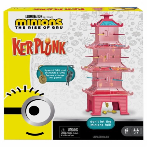 Mattel MTTGKC09 Minions RoG Kerplunk Board Game Perspective: front