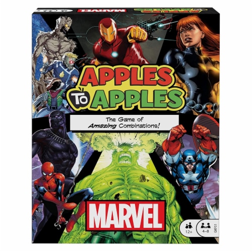 Apples To Apples Marvel The Game Perspective: front