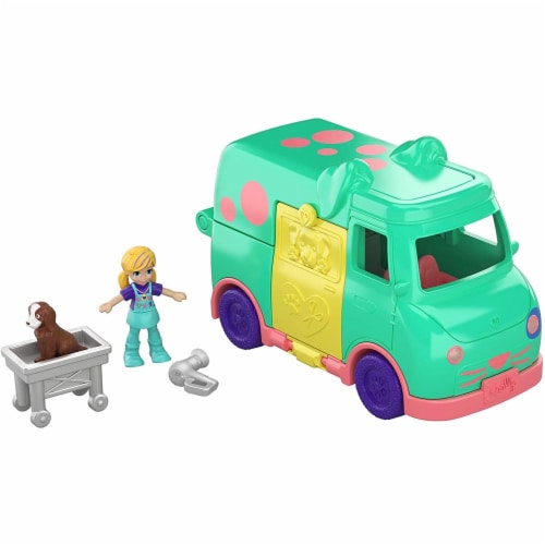 Polly Pocket Pollyville Pet Groomer Vehicle 1 Ralphs