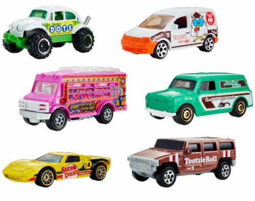 Mattel Assorted MBX Candy Themed Toy Car Perspective: front