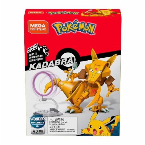 Mega Construx Pokemon Kadabra Build It Set, 92 pc - Ralphs