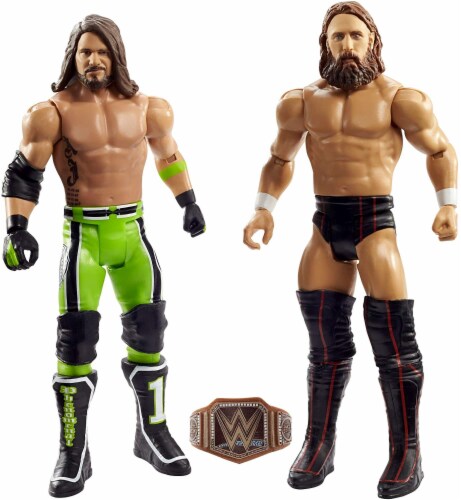 WWE Daniel Bryan vs AJ Styles Battle Pack 2-Pack Perspective: front