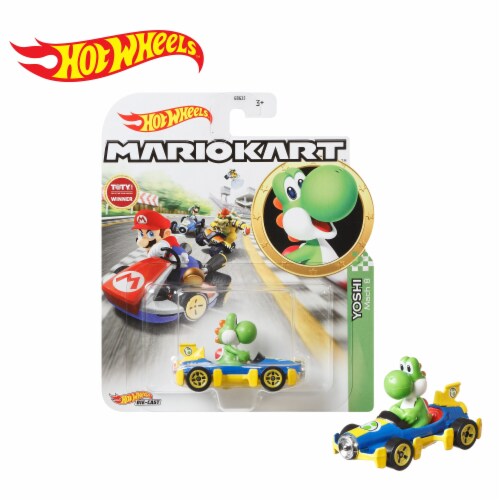 Mattel® Hot Wheels® Mario Kart™ Toad Mach 8 Toy Vehicle, 1 ct