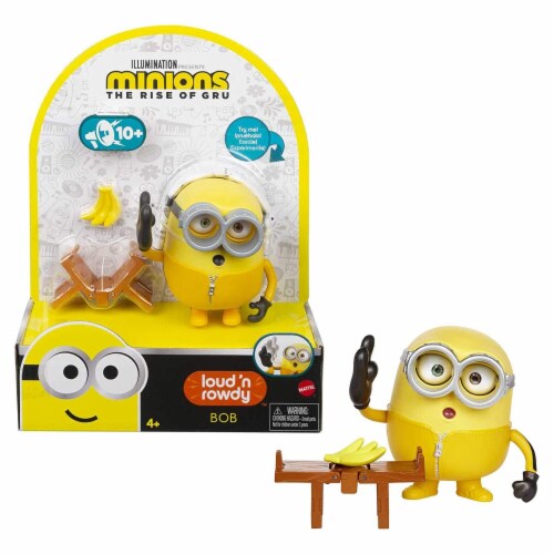 Mattel Minions Loud N Rowdy Bob Figure Set 1 Ct Kroger