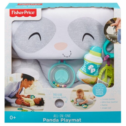 Fisher-Price GMV77 Paws & Pose Panda Mat Perspective: front