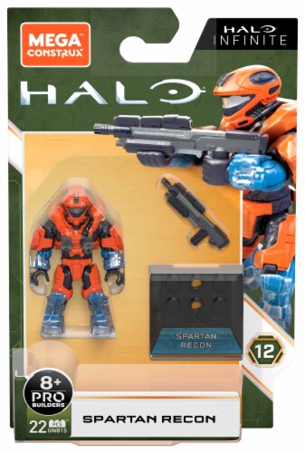 Mega Construx™ Halo Heroes Action Figures - Spartan Recon Perspective: front