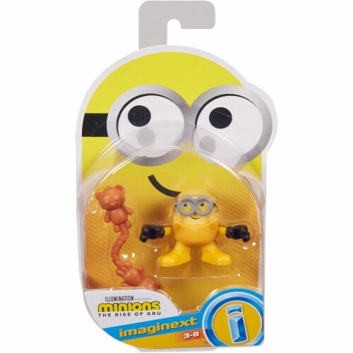 Fisher Price Despicable Me Minions: Rise of Gru Imaginext Bob with Nunchucks Mini Figure Perspective: front