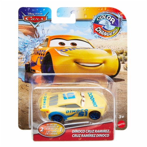 Mattel Disney Pixar Cars Dinoco Cruz Ramirez Color Changers Car 1 ct Fred Meyer