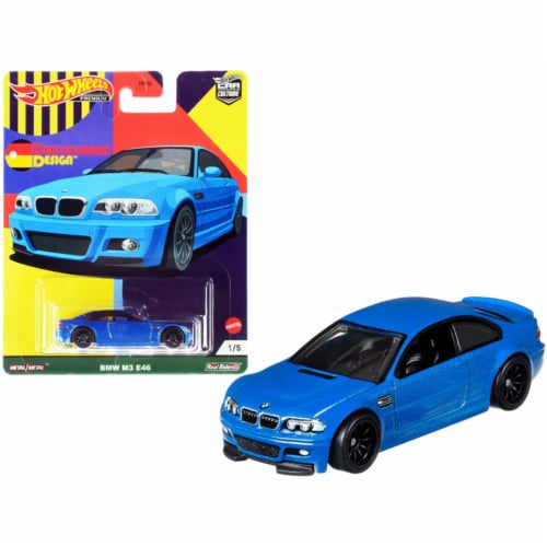 BMW M3 E45 Blue Metallic \Deutschland Design\ Series Diecast Model Car by Hot  Wheels, 1 ct - Kroger