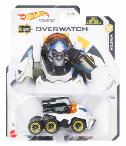 Mattel Hot Wheels Overwatch Winston Character Car Perspective: front