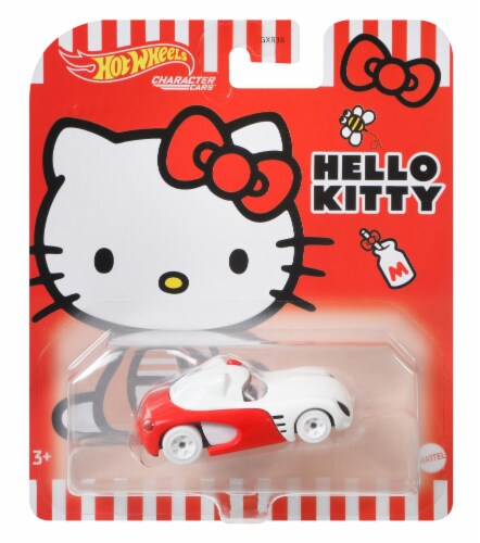 hot wheels hello kitty character car