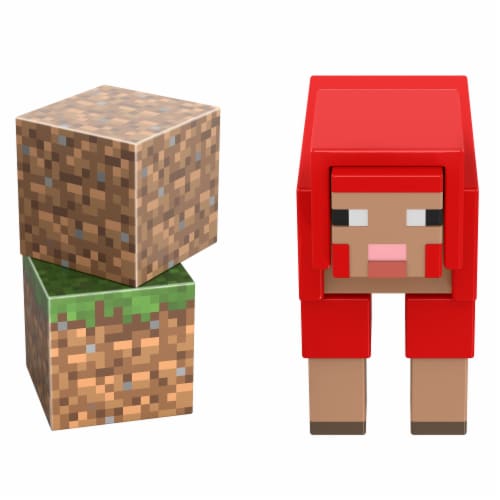 Mattel Minecraft Sheep Figure Perspective: front