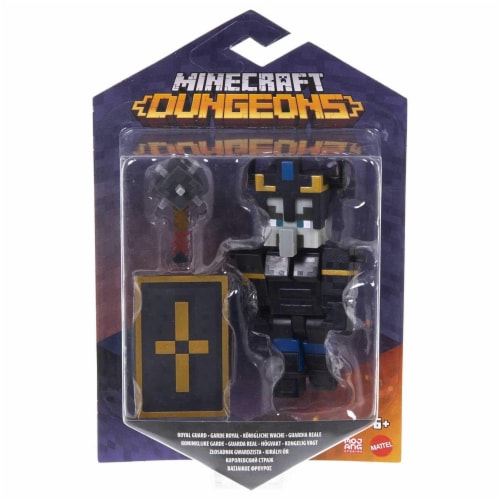 Minecraft Dungeons Royal Guard Action Figure Perspective: front