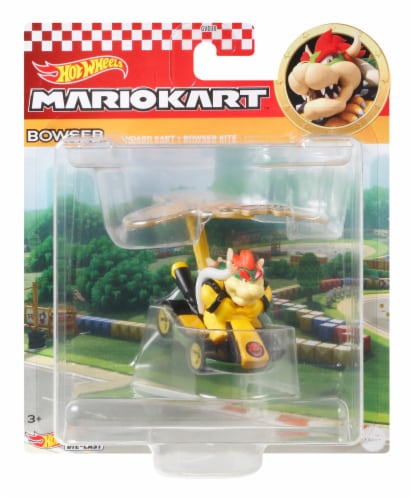 Mattel Hot Wheels Mario Kart Bowser Standard Kart Kite 1 ct