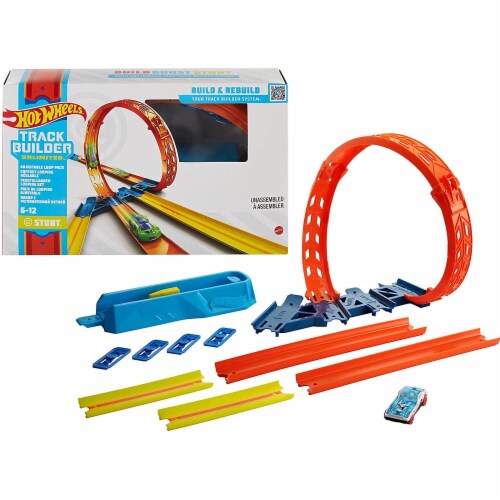 Hot wheels loop track builder sales