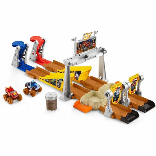 Fisher-Price Nickelodeon Blaze & the Monster Machines, Mud Pit Race Track Perspective: front
