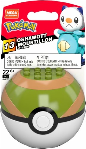 Mega Construx Pokemon Oshawott Construction Set, Building Toys for Kids, 1  - City Market