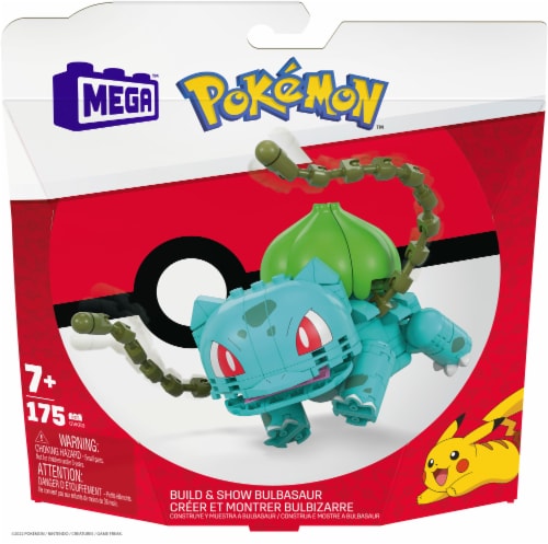 Mega Construx™ Pokemon™ Bulbasaur Action Figure Perspective: front