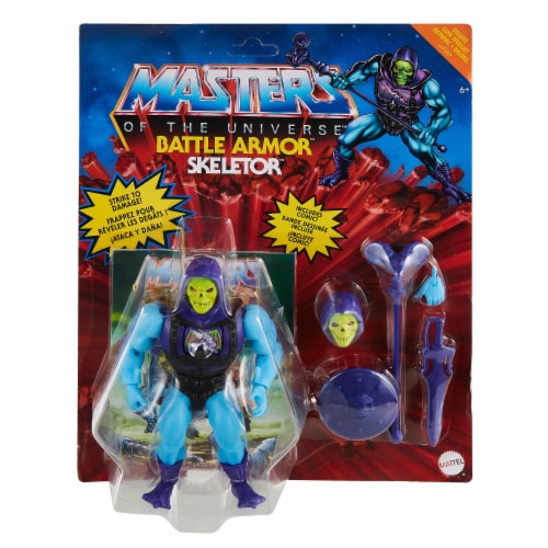 Mattel® Masters Of The Universe® Origins Battle Armor Skeletor Action Figure Perspective: front