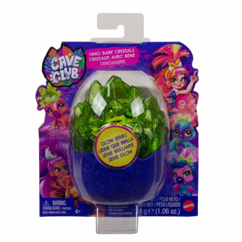Mattel Cave Club Dino Baby Crystals Surprise Doll Perspective: front