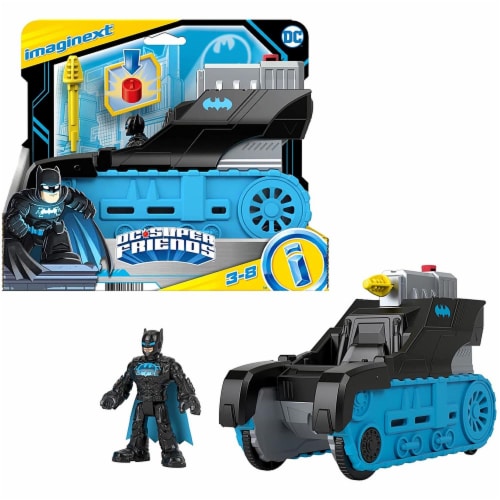 Fisher-Price Imaginext DC Super Friends Bat-Tech Tank, push-along vehicle  with Batman figure, 1 - Dillons Food Stores