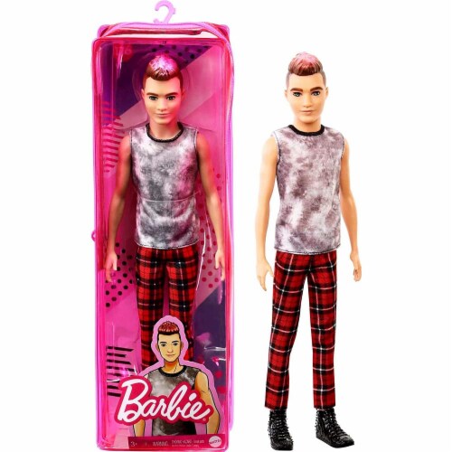 Barbie Ken Fashionistas Doll 176 with Sculpted Brunette Ombre Tipped Hair 1 Metro Market