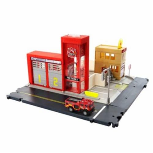 Matchboxᵀᴹ Action Driversᵀᴹ Fire Station Playsetᵀᴹ, 18 units