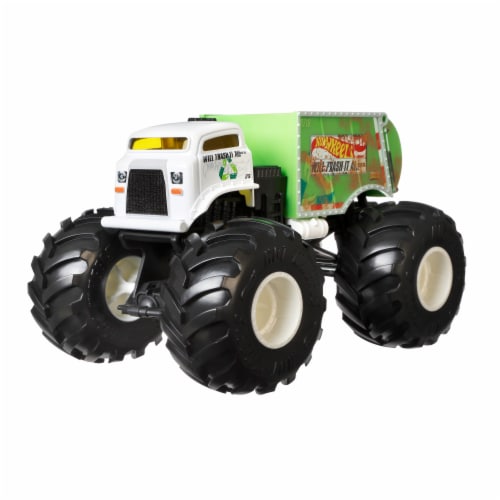 Hot Wheels Monster Trucks 1:24 Scale Vehicles, Collectible Die-Cast Toy  Trucks