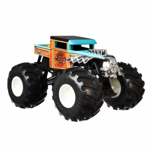 Hot Wheels Monster Trucks Bone Shaker Vehicle with Giant Wheels