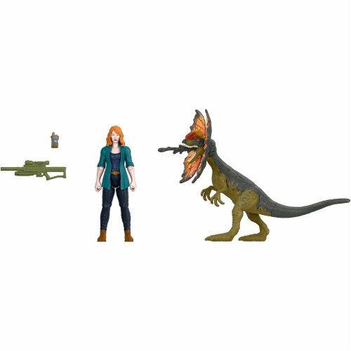 Mattel Jurassic World Claire Dinosaur Pack, 1 - Baker's