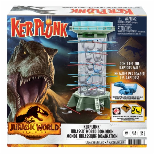 Mattel Kerplunk Jurassic World Dominion Game Perspective: front