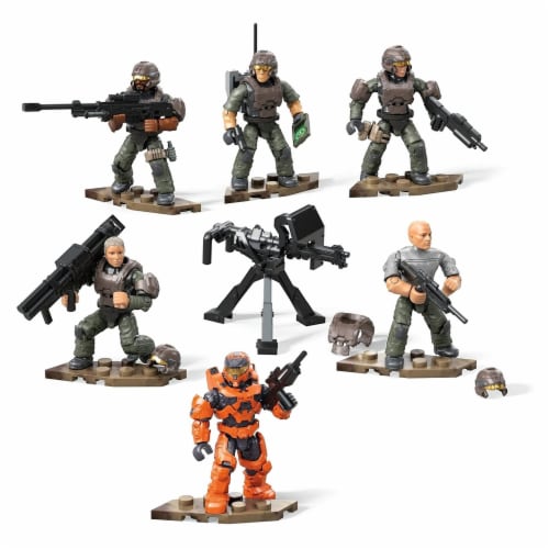 MEGA Mega Construx Halo UNSC Marine Platoon Pack 1 ct Foods Co