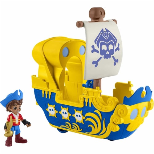 Fisher price pirate ship deals figures