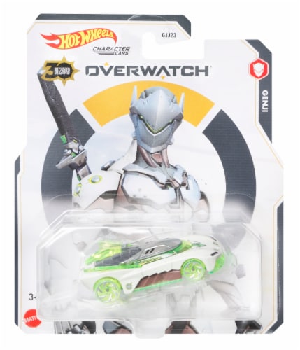 Mattel Hot Wheels Overwatch Genji Character Car Perspective: front