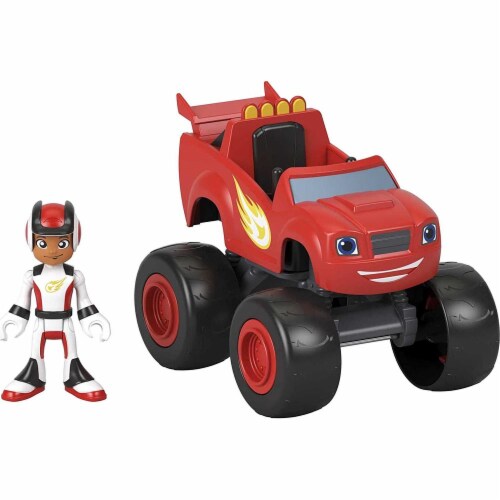 Fisher Price Blaze and the Monster Machines Blaze AJ large push along monster truck 1 Fry s Food Stores