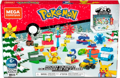 MEGA™ Construx Pokemon™ Holiday Calendar Building Set Perspective: front