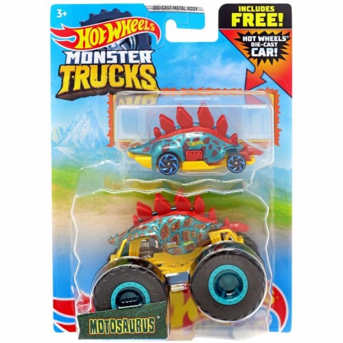 Hot Wheels Monster Trucks 1:64 Scale Wreckreational Includes Connect and Crash  Car, 1 - Kroger