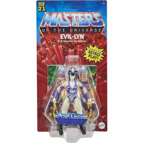 Mattel Masters of the Universe Origins Evil-Lyn Action Figure Perspective: front