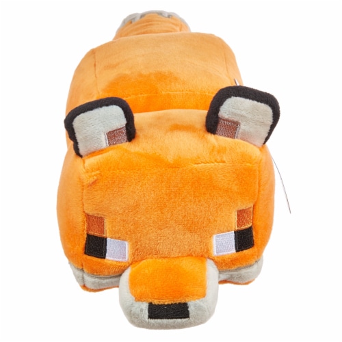 Mattel Minecraft Fox Plush Figure Perspective: front