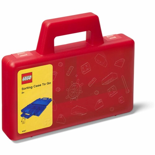 LEGO® Storage Transparent Red Sorting Case, 1 Unit - Pick 'n Save