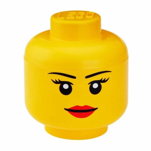 LEGO® Storage Small Head Girl Storage Container, 1 Unit - Harris