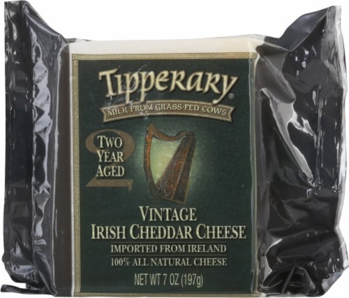 Tipperary Vintage Irish Cheddar Cheese Perspective: front