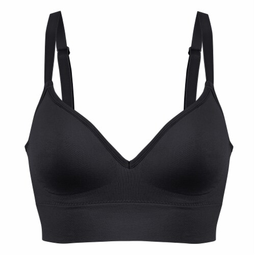 Seamless Moulded Low Back Wire-Free Comfort Bra