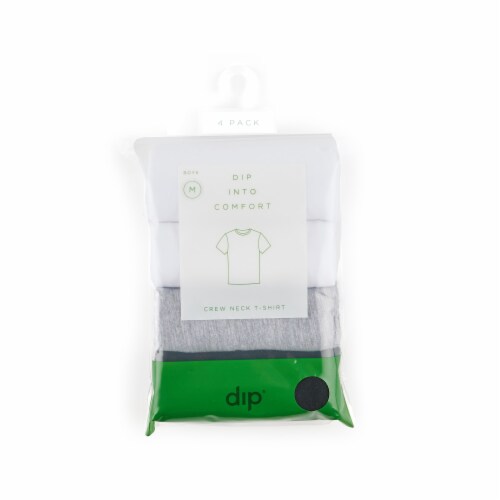 Dip BKS0BU0004 Cotton Crew Neck T-Shirt Perspective: front