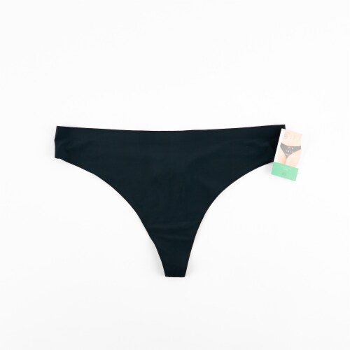 Dip Invisible Line Thong - Black Perspective: front